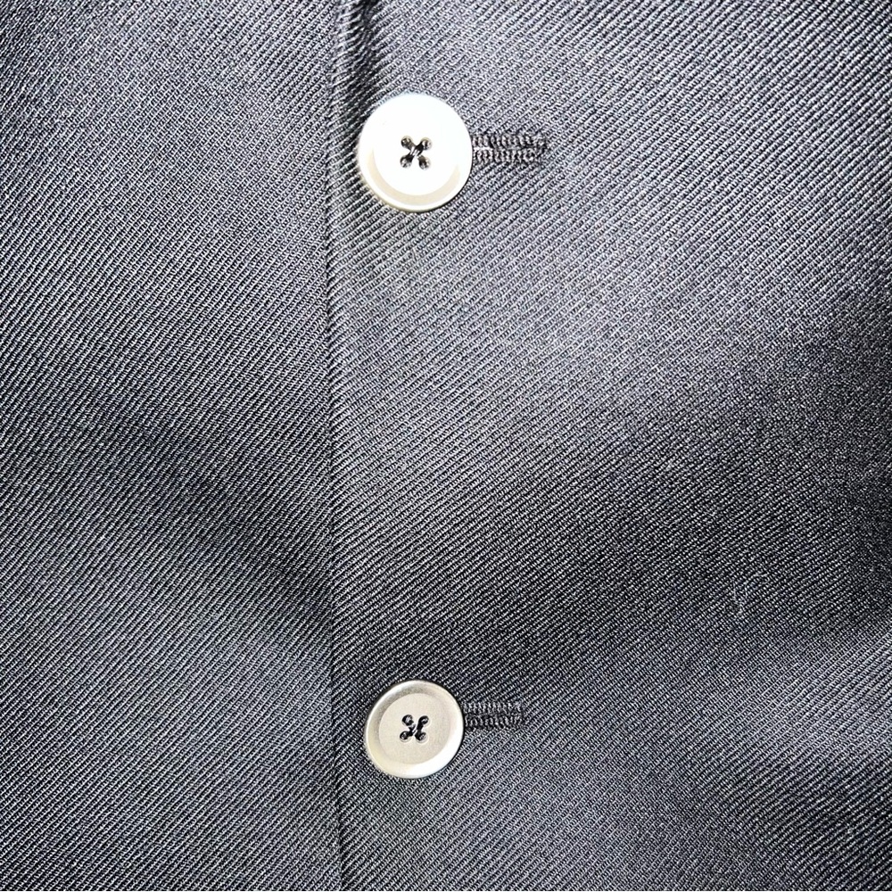 Jack Victor Black Cashmere Blazer 100% Italian Fabric Size 50L | Made in Canada - Picture 4 of 14
